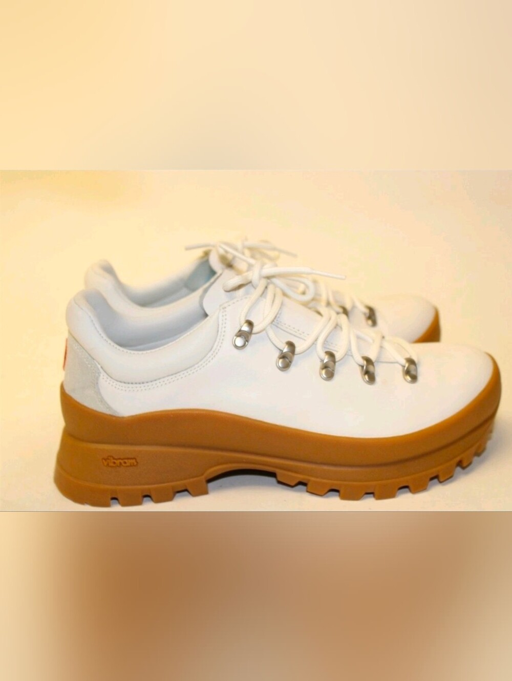 Merrell NEW Bristol Womens 10 41 White Leather WP Hiking Shoes - Picture 5 of 14